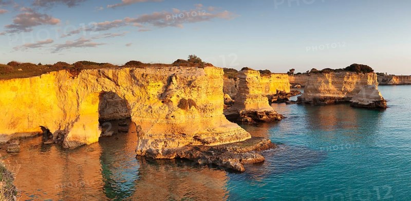Rugged cliffs