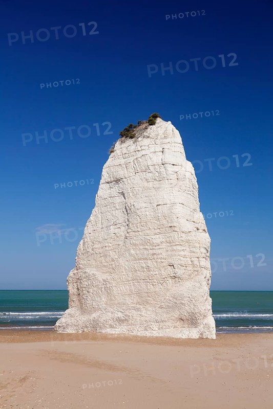 Pizzomunno limestone rock