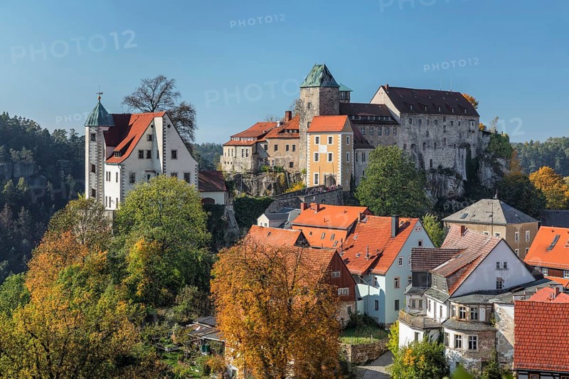 View of Hohnstein Castle