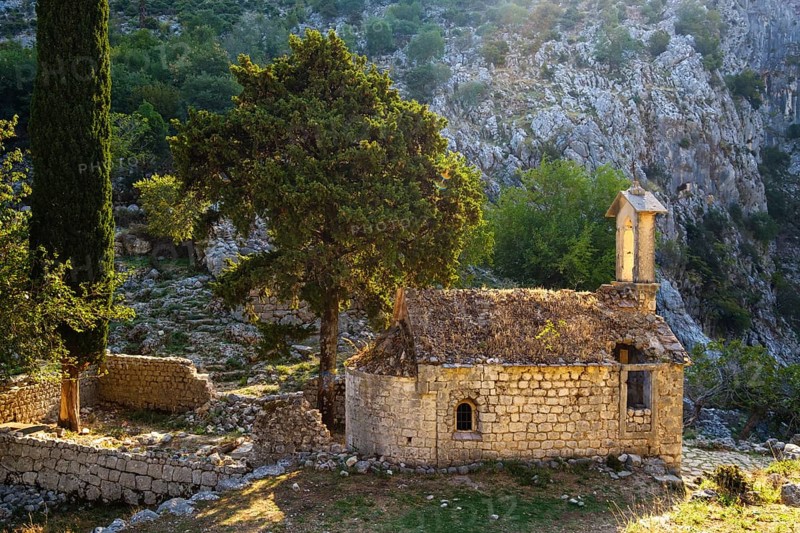 Church ruin Sveti Dorde in Spiljari