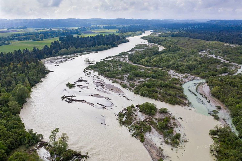 Isar at high water