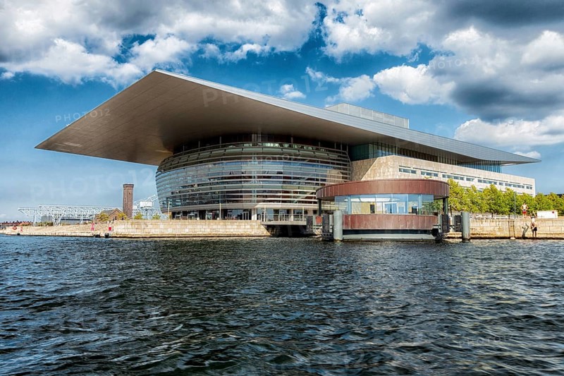 Royal opera on the island of Holmen