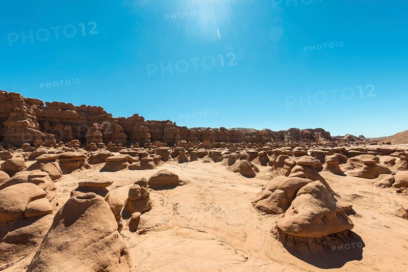 Eroded hoodoos