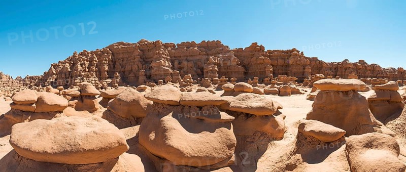 Eroded hoodoos