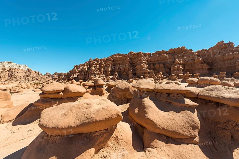Eroded hoodoos