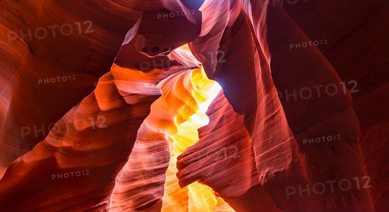 Colourful sandstone formation