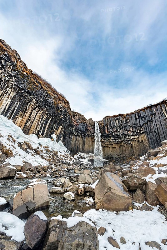 Svartifoss Waterfall