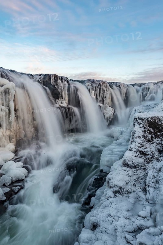 Kolugljufur Waterfall