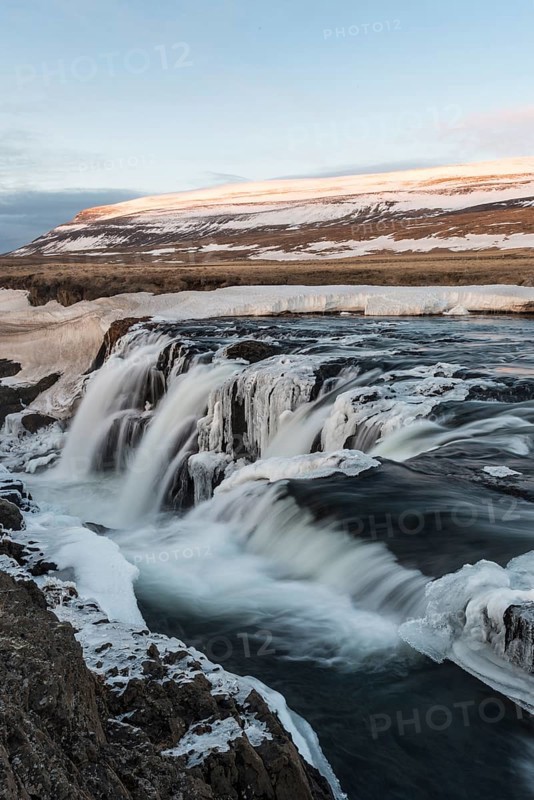 Kolugljufur Waterfall
