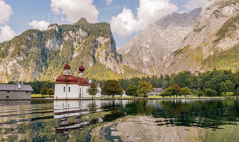 St. Bartholoma with Watzmann east face