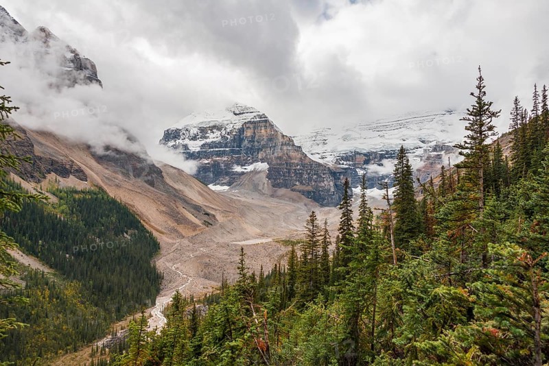 Glacier of Mount Victoria