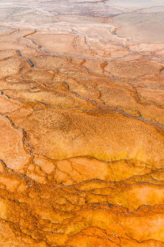 Colored mineral deposits