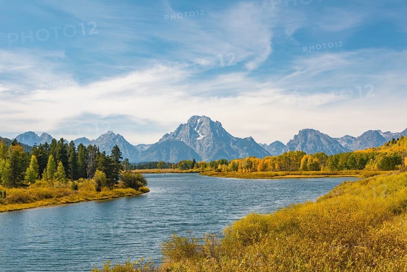 Snake River at Oxbow Bend