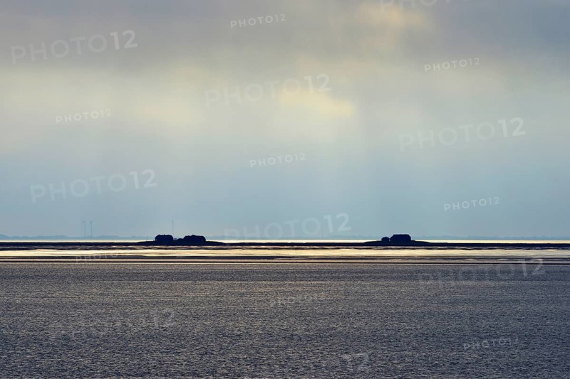 North Frisian Wadden Sea with Hallig Langeness