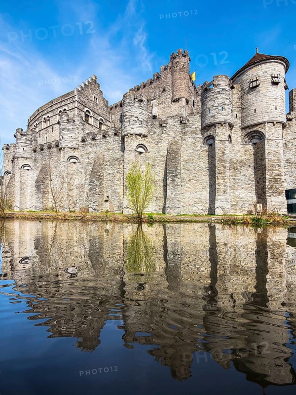 Medieval castle Gravensteen