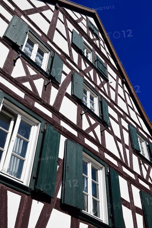 Half-timbered facade in Siebeldingen