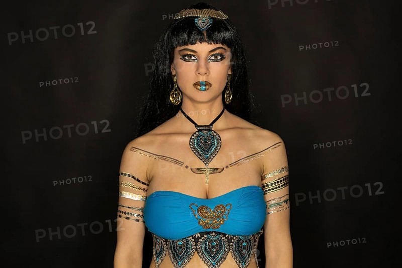 Young Woman as Cleopatra