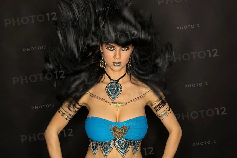 Young Woman as Cleopatra