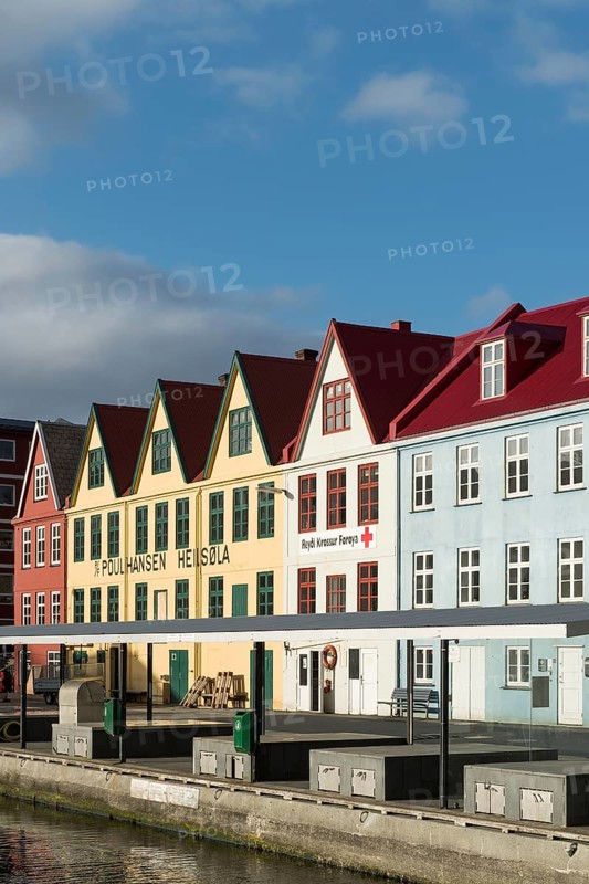 Houses in the harbor