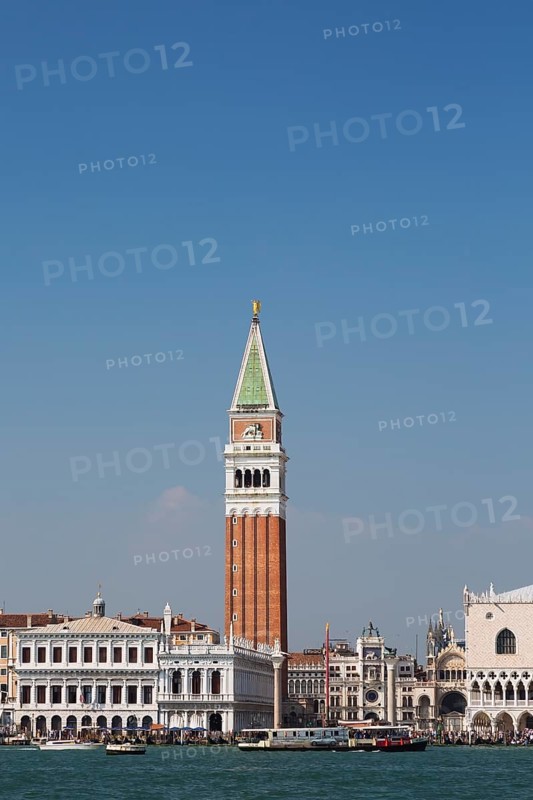 Grand Canal and National Library of St Mark's or Biblioteca Nazionale Marciana
