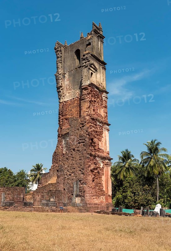 Tower of ruined Church of St. Augustine