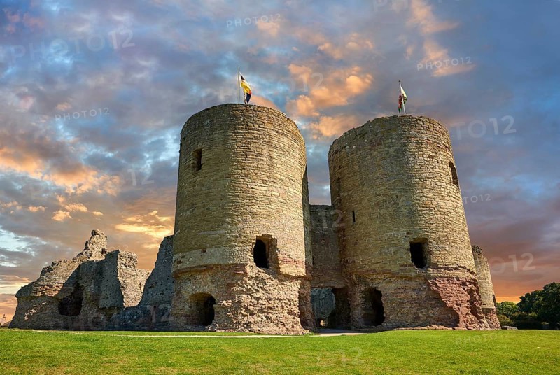 Medieval Rhuddlan Castle