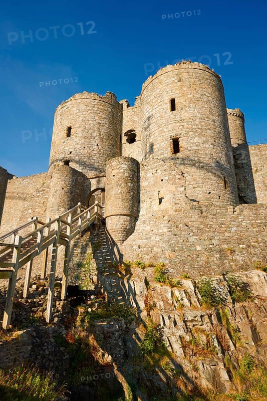 Medieval Harlech Castle