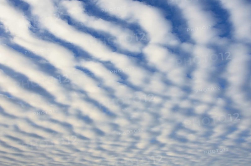 Stripy cloud formation