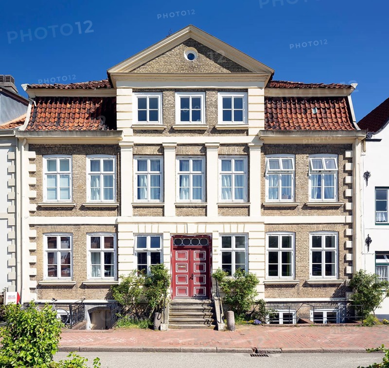 Historic town house at the harbour