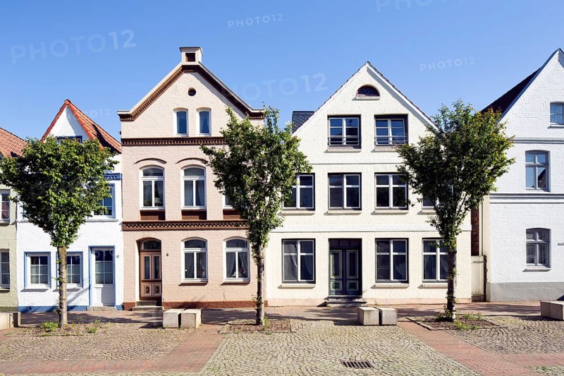 Historic town houses on the market square