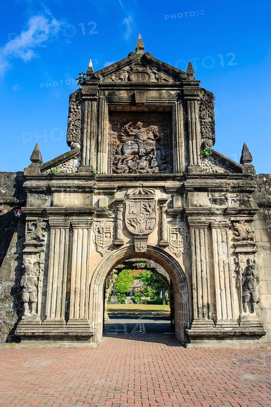 Entrance to the old Fort Santiago