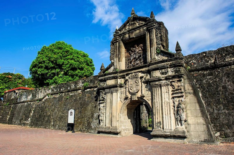 Entrance to the old Fort Santiago