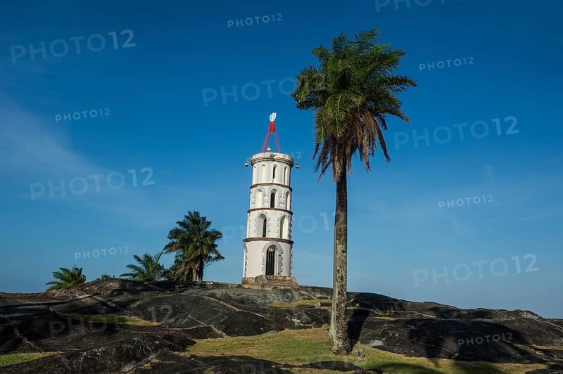Old lighthouse in Kourou