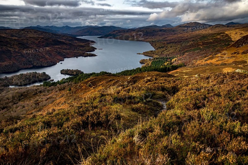 Autumn Highland Landscape