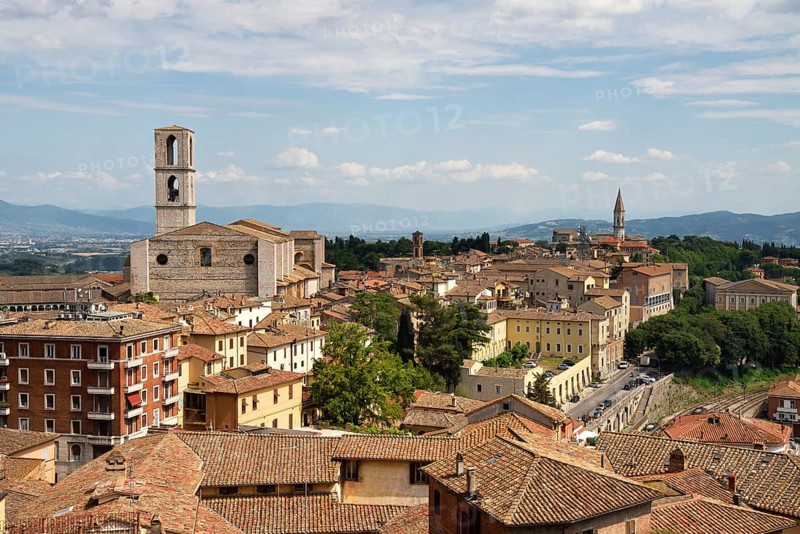 Cityscape with Church of San Domenico