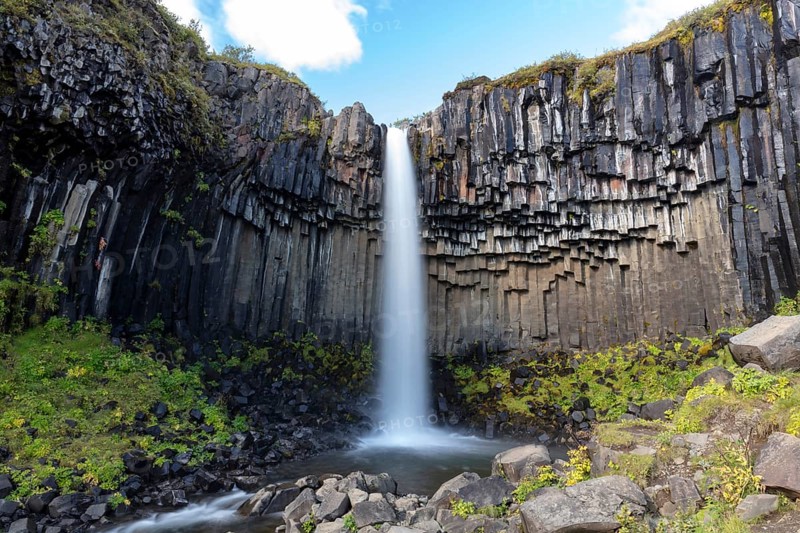 Svartifoss waterfall