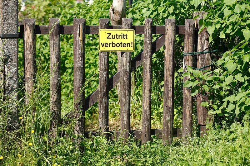 Garden fence