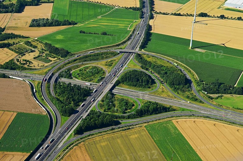 Motorway junction Monchengladbach-Wanlo