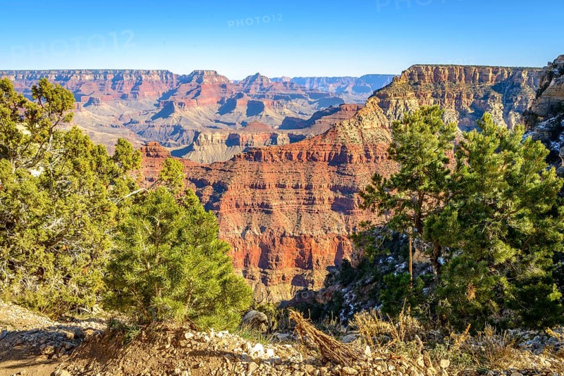 View from Rim Trail between Mather Point and Yavapai Point