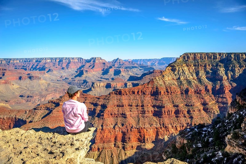Young woman looking into the distance