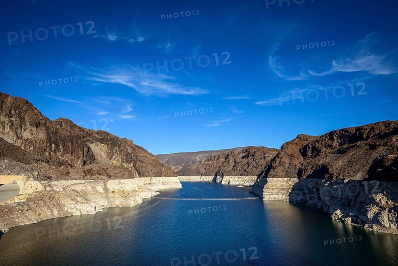 View to Lake Mead from the Hoover Dam