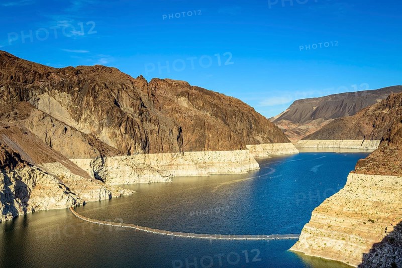 View to Lake Mead from the Hoover Dam