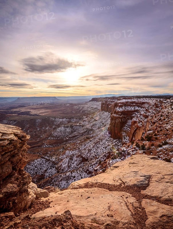 View of erosion landscape from Grand View Point Overlook