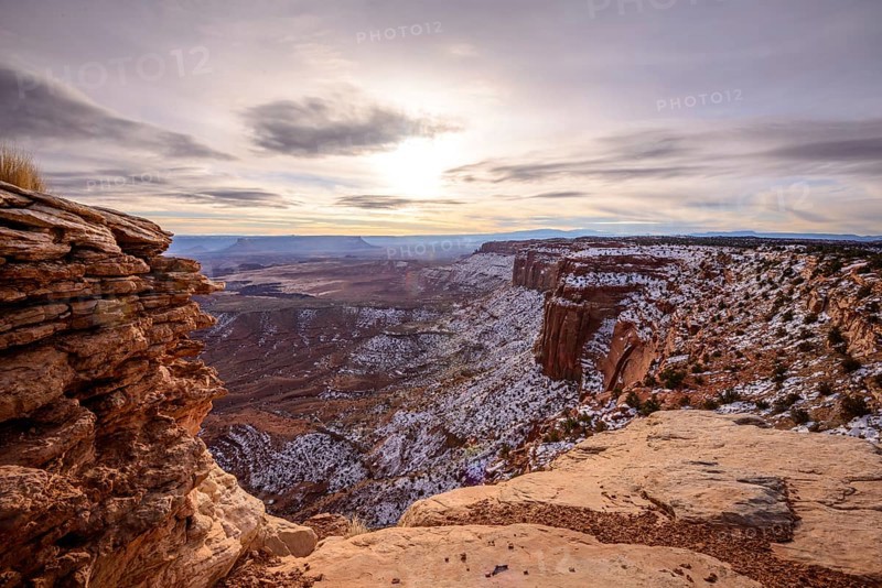 View of erosion landscape from Grand View Point Overlook