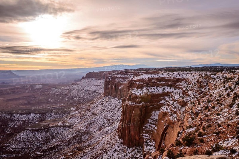 View of erosion landscape from Grand View Point Overlook