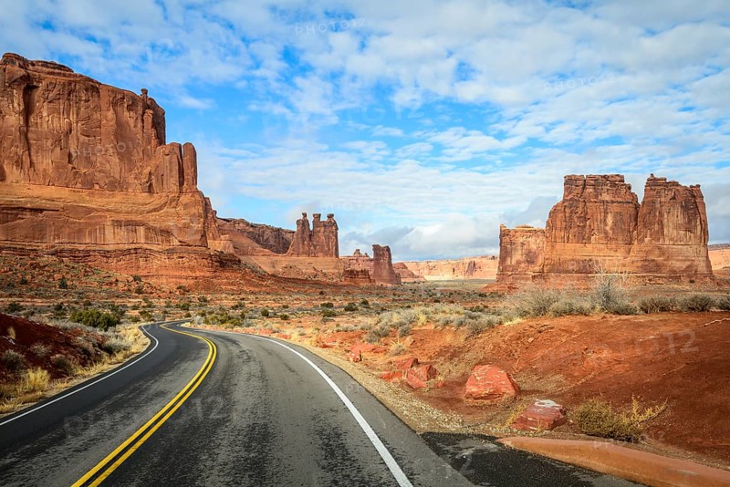 Arches Scenic Drive