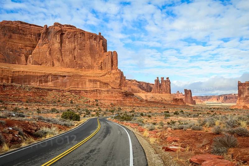 Arches Scenic Drive
