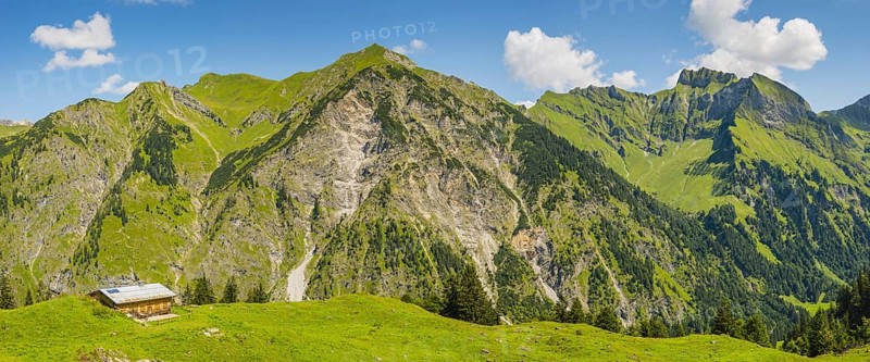 View from the Lower Lugenalpe to the Seekopfle