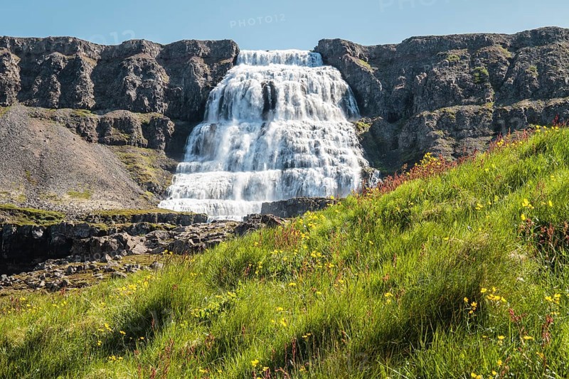 Fjallfoss waterfall