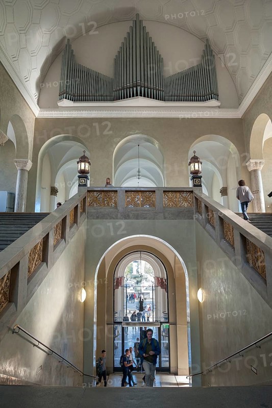 Steinmeyer Organ and Staircase in the Lichthof